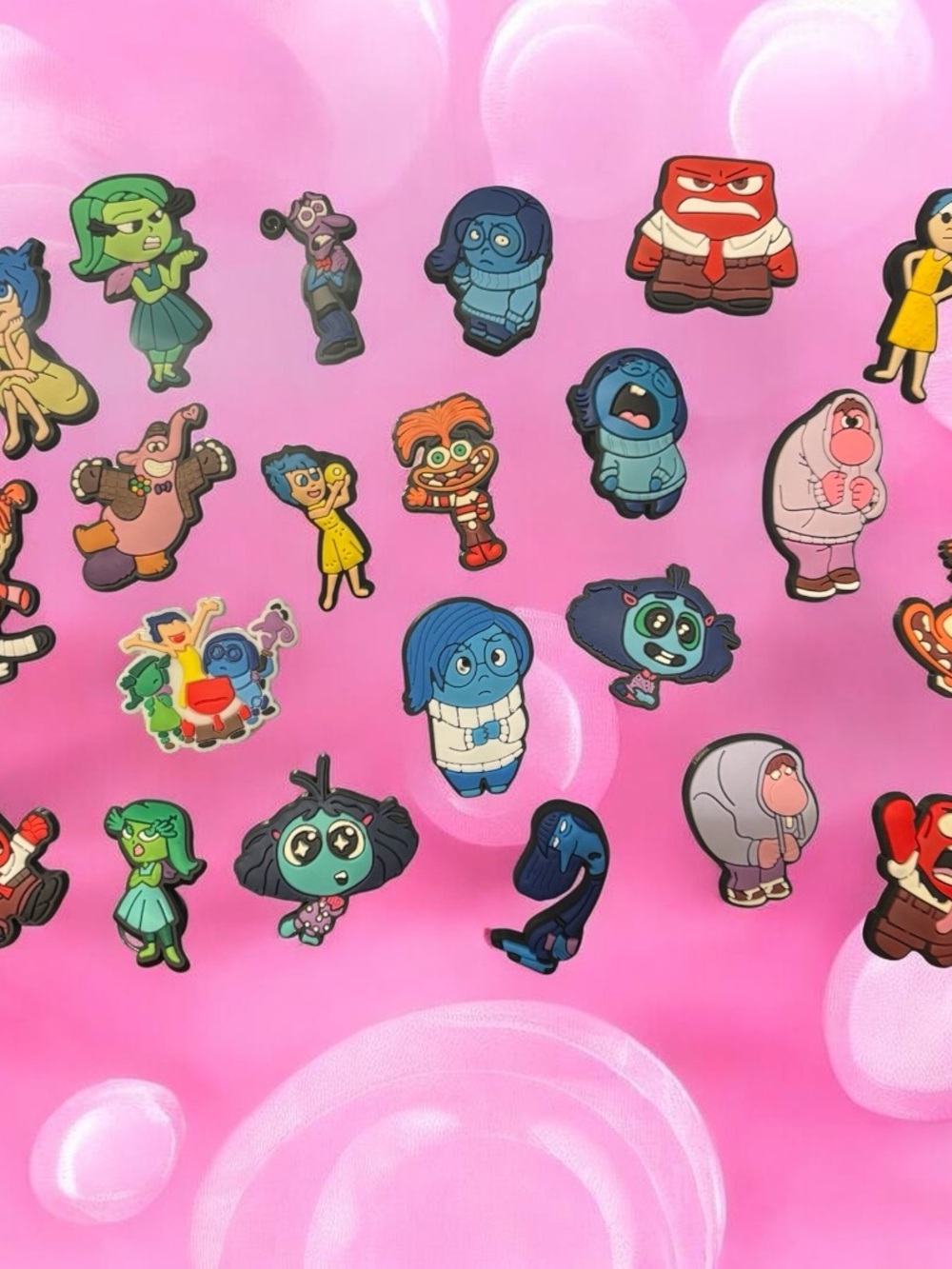 Disney Inside Out (22) Shoe/Bag Charms
